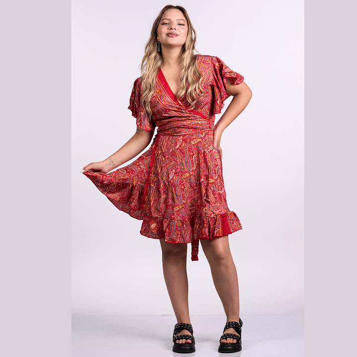 Vestido Corto Envolvente 1