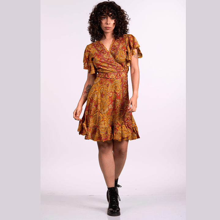 Vestido Corto Envolvente 1