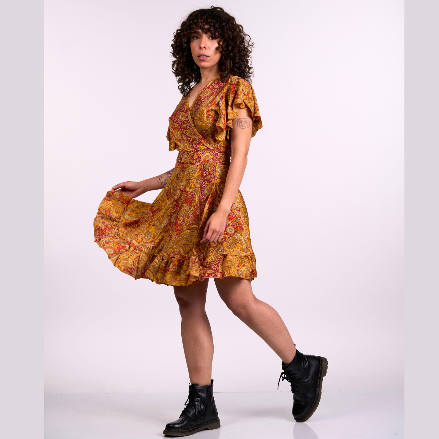 Vestido Corto Envolvente 2