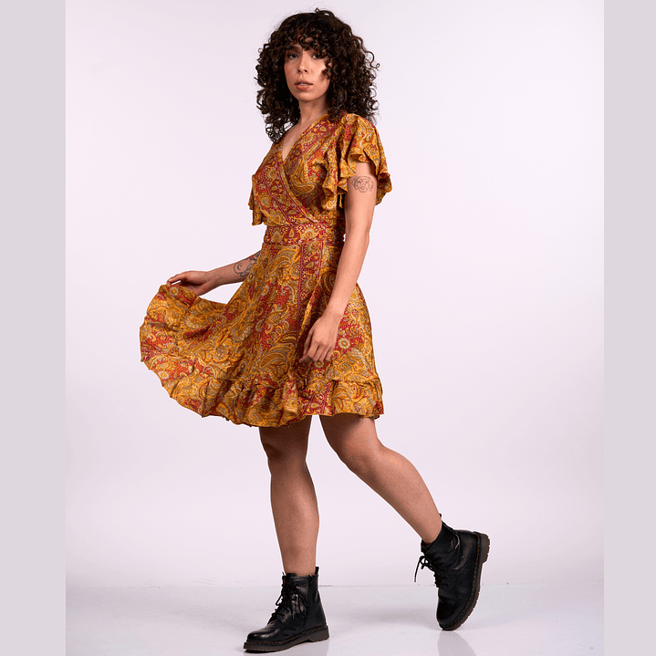 Vestido Corto Envolvente 2