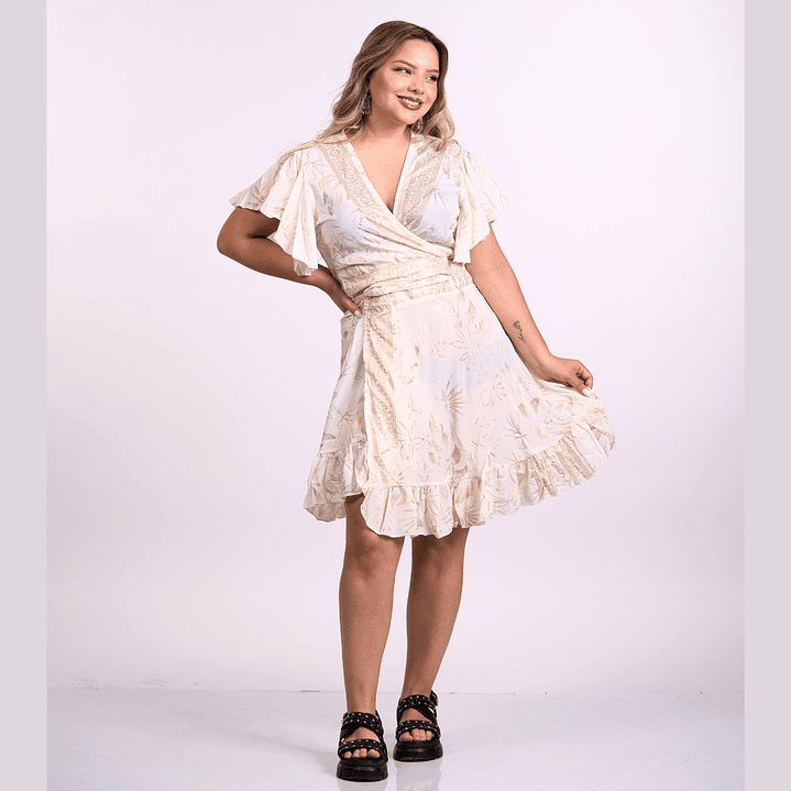 Vestido Corto Envolvente 1