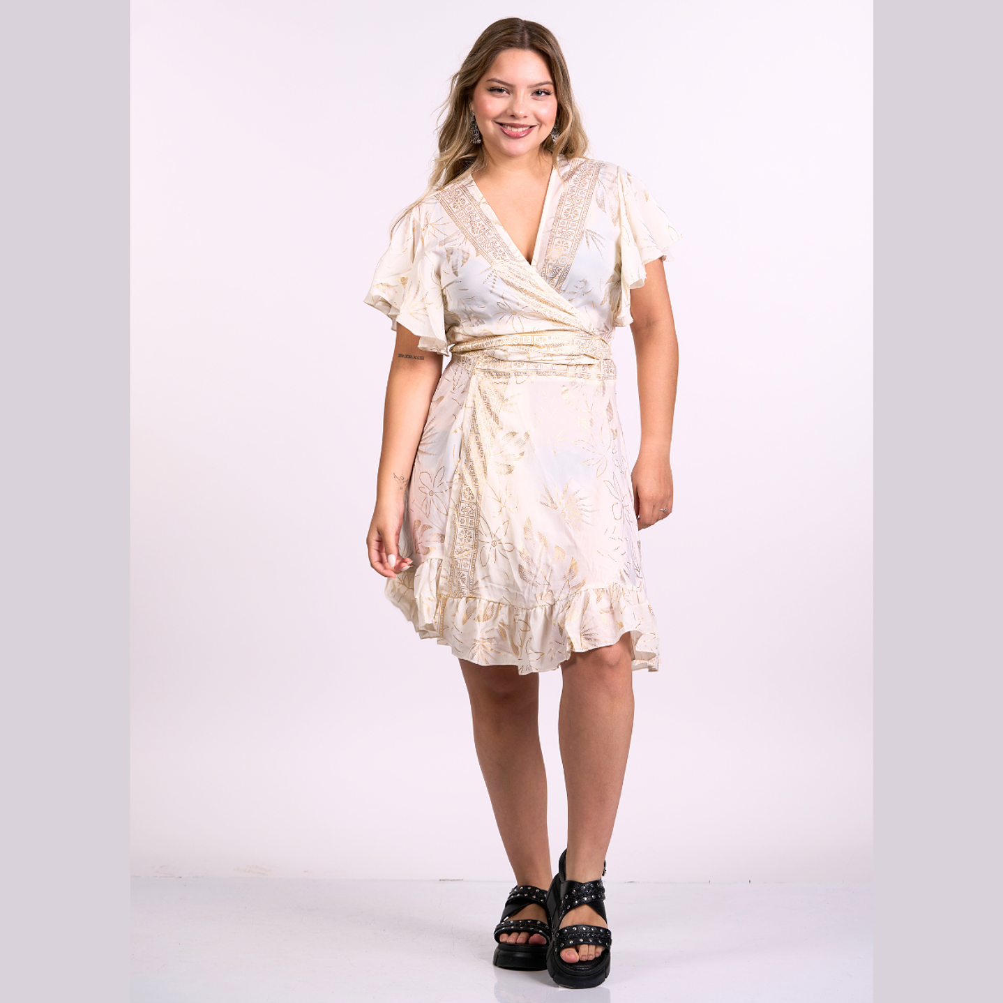 Vestido Corto Envolvente 3