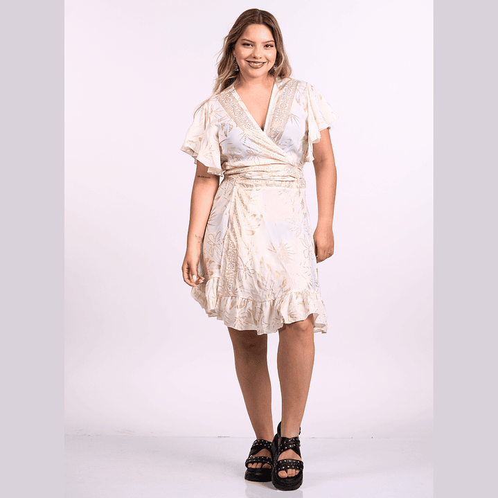 Vestido Corto Envolvente 3