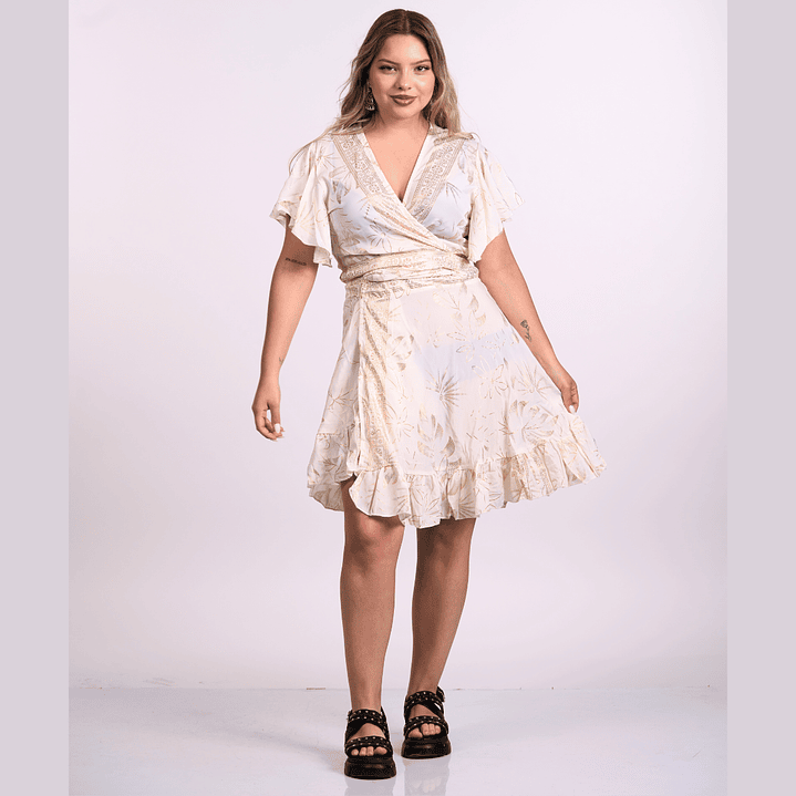 Vestido Corto Envolvente 4