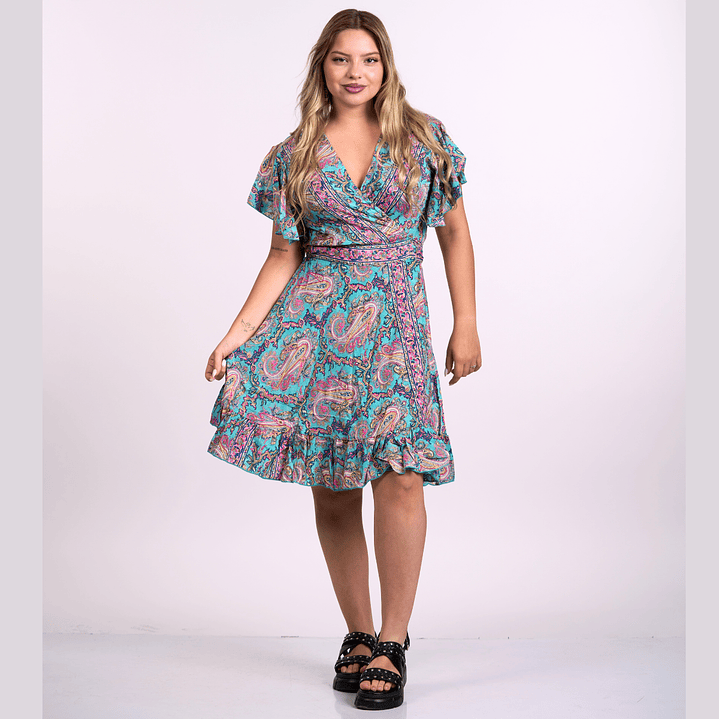 Vestido Corto Envolvente 1