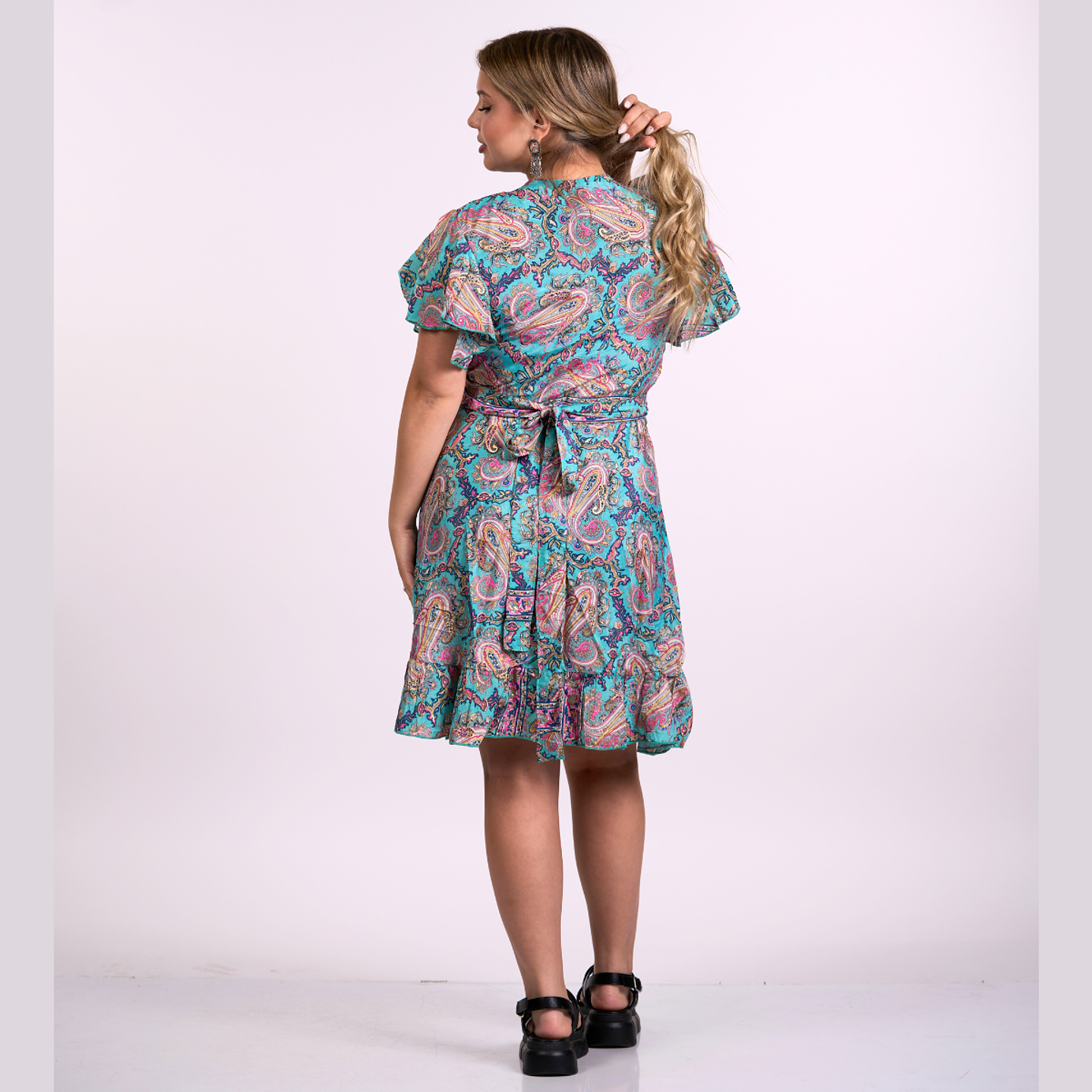 Vestido Corto Envolvente 5