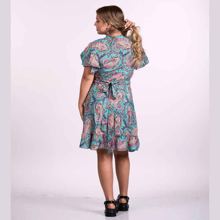 Vestido Corto Envolvente 5