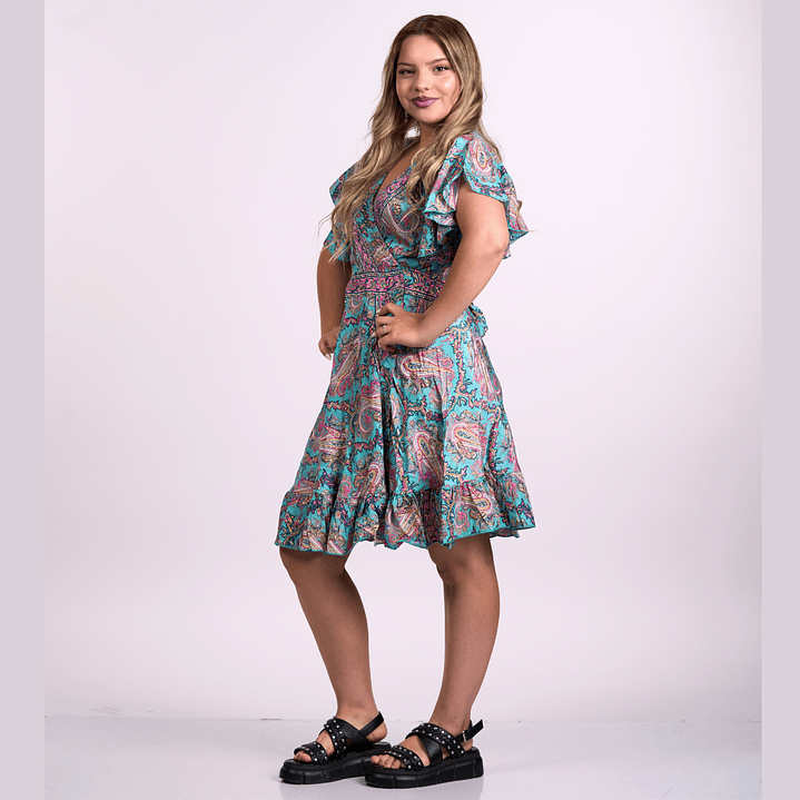 Vestido Corto Envolvente 2