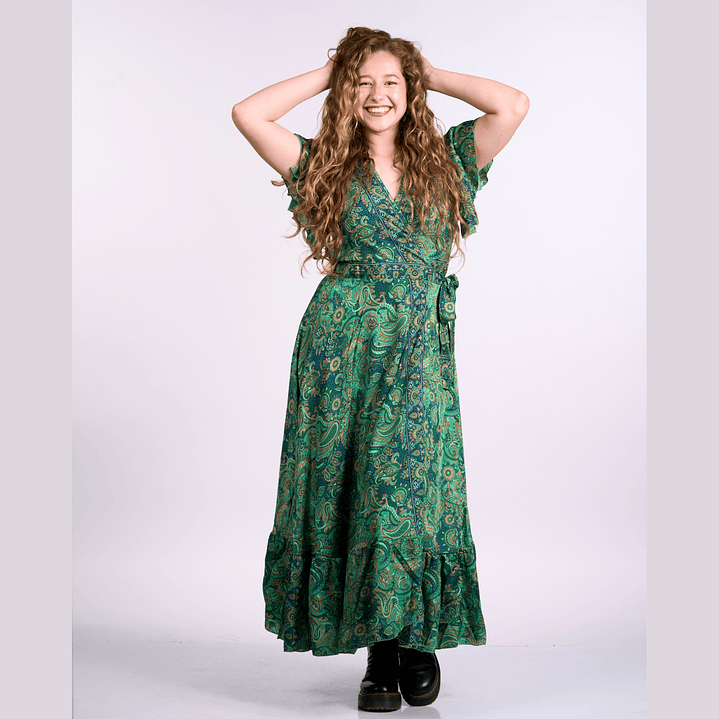 Vestido Largo Envolvente 1