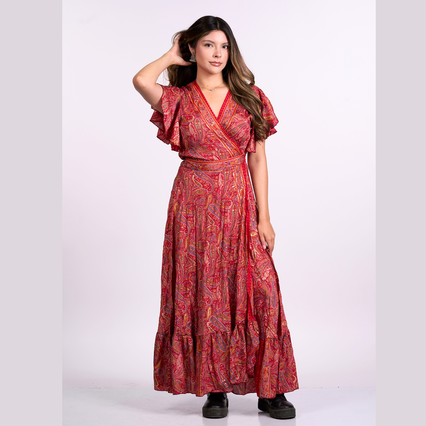 Vestido Largo Envolvente 5