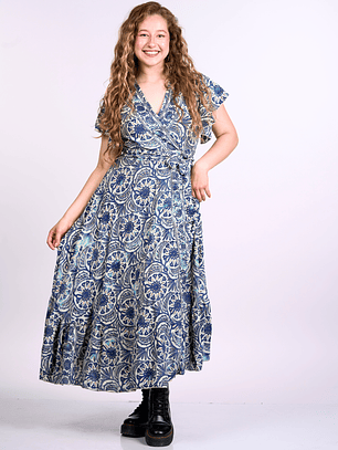 Vestido Largo Envolvente