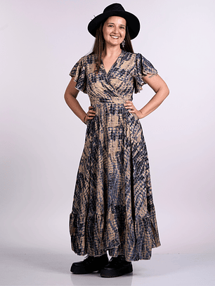 Vestido Largo Envolvente