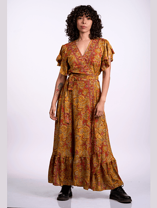 Vestido Largo Envolvente