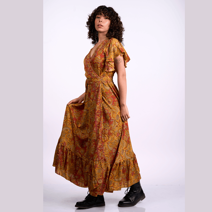 Vestido Largo Envolvente 4