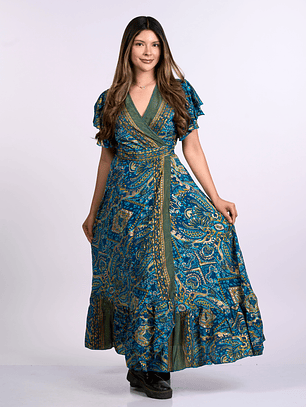 Vestido Largo Envolvente