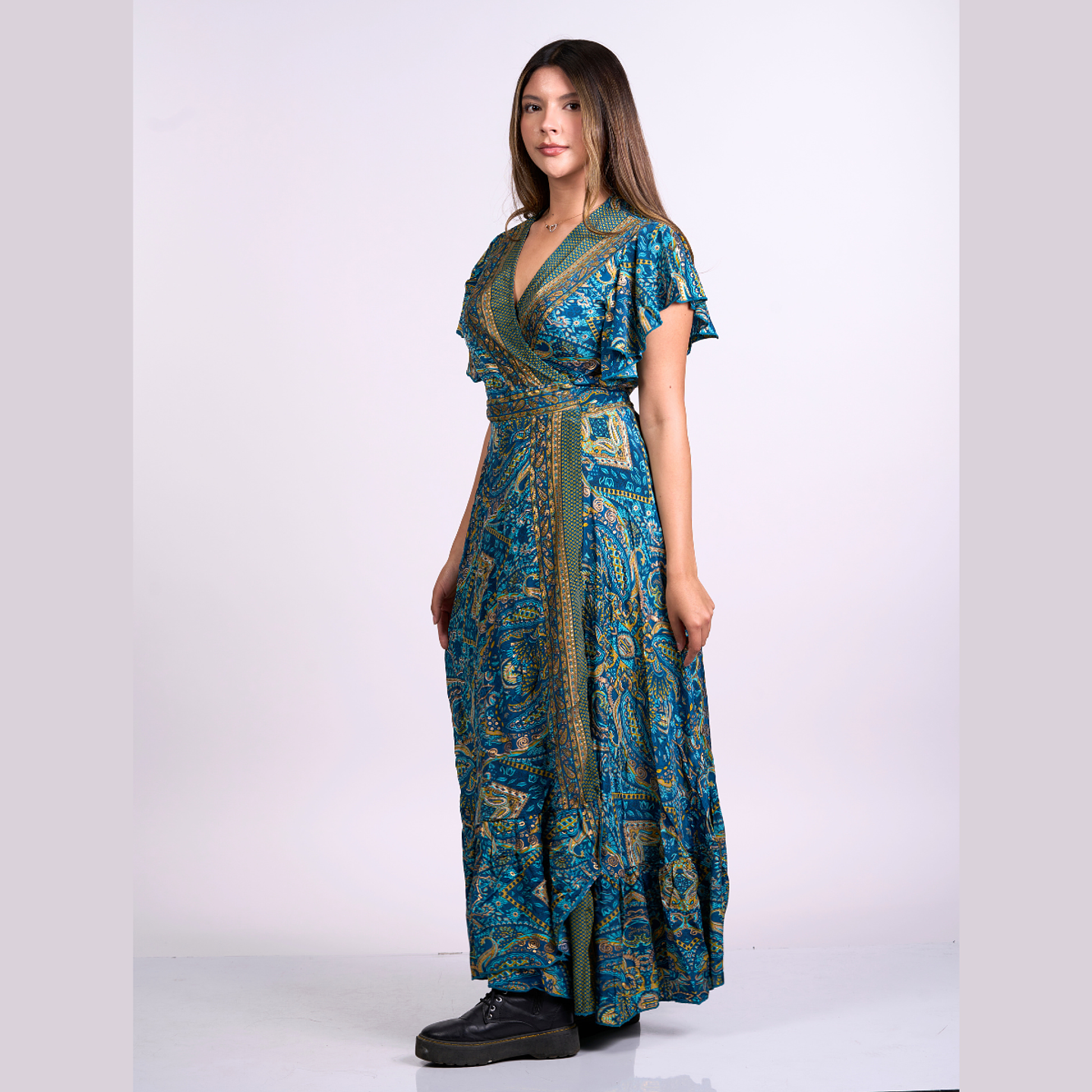 Vestido Largo Envolvente 2