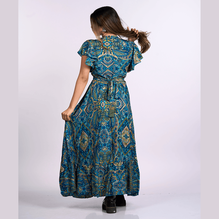 Vestido Largo Envolvente 4