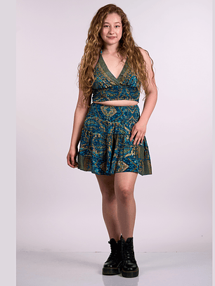 Falda Corta Elasticada