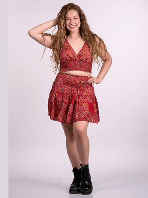 Falda Corta Elasticada