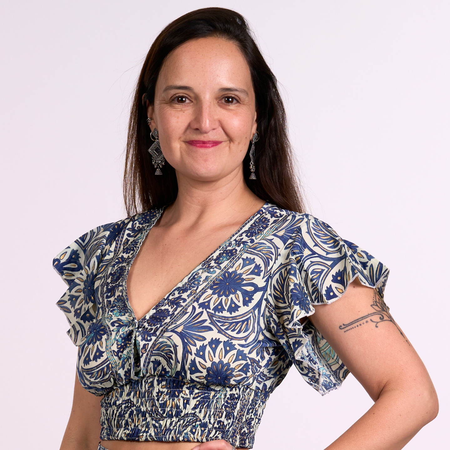 Top Cuello V Manga Corta 2