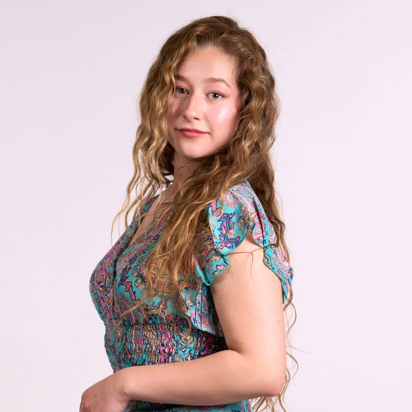 Top Cuello V Manga Corta 2