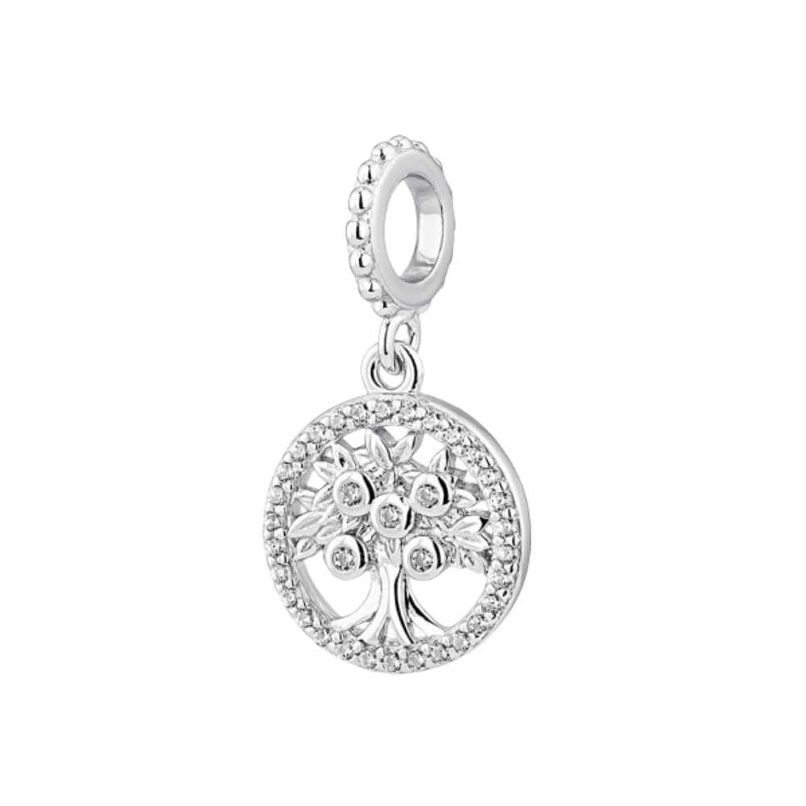 Abalorio árbol plata 1