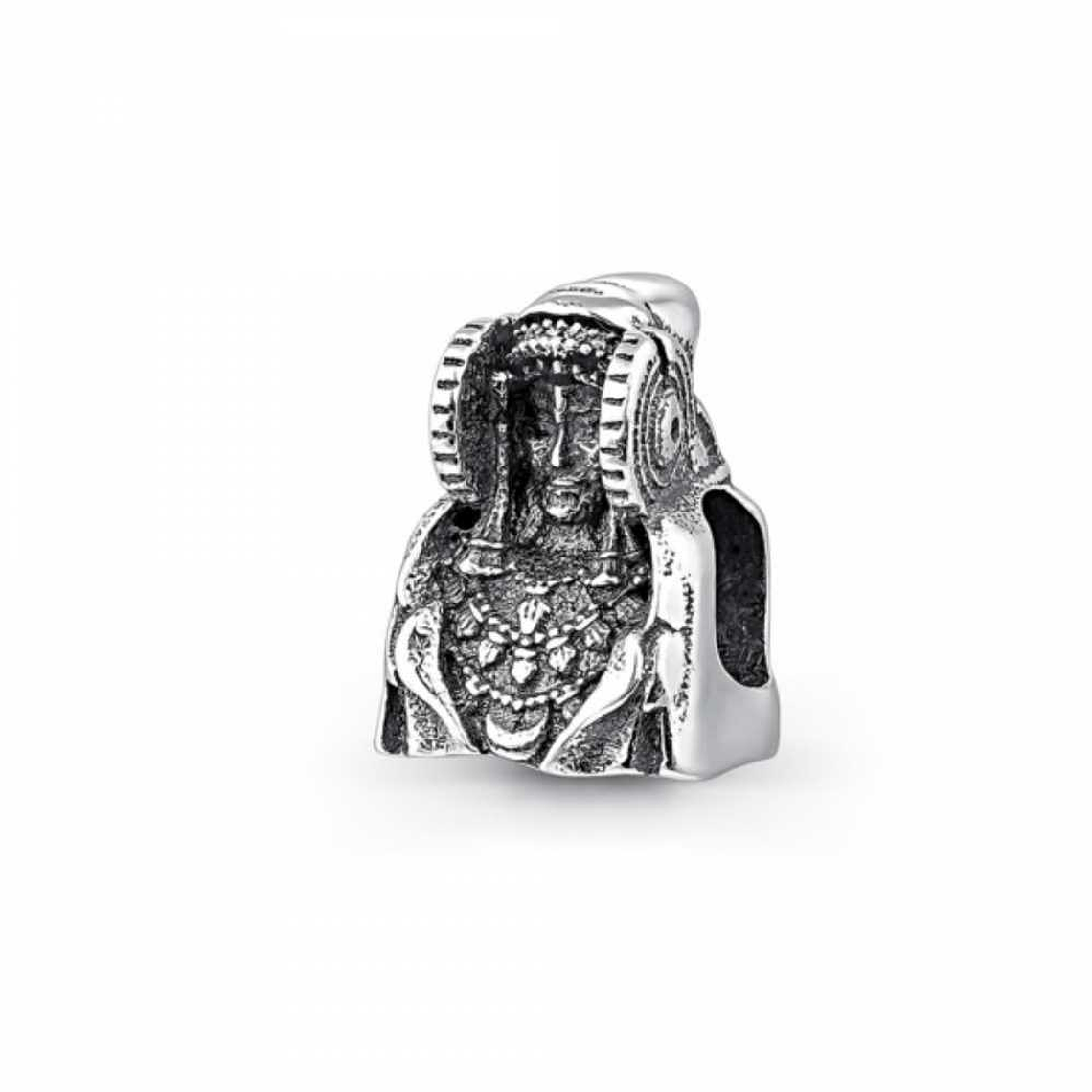 Abalorio dama de Elche plata 1