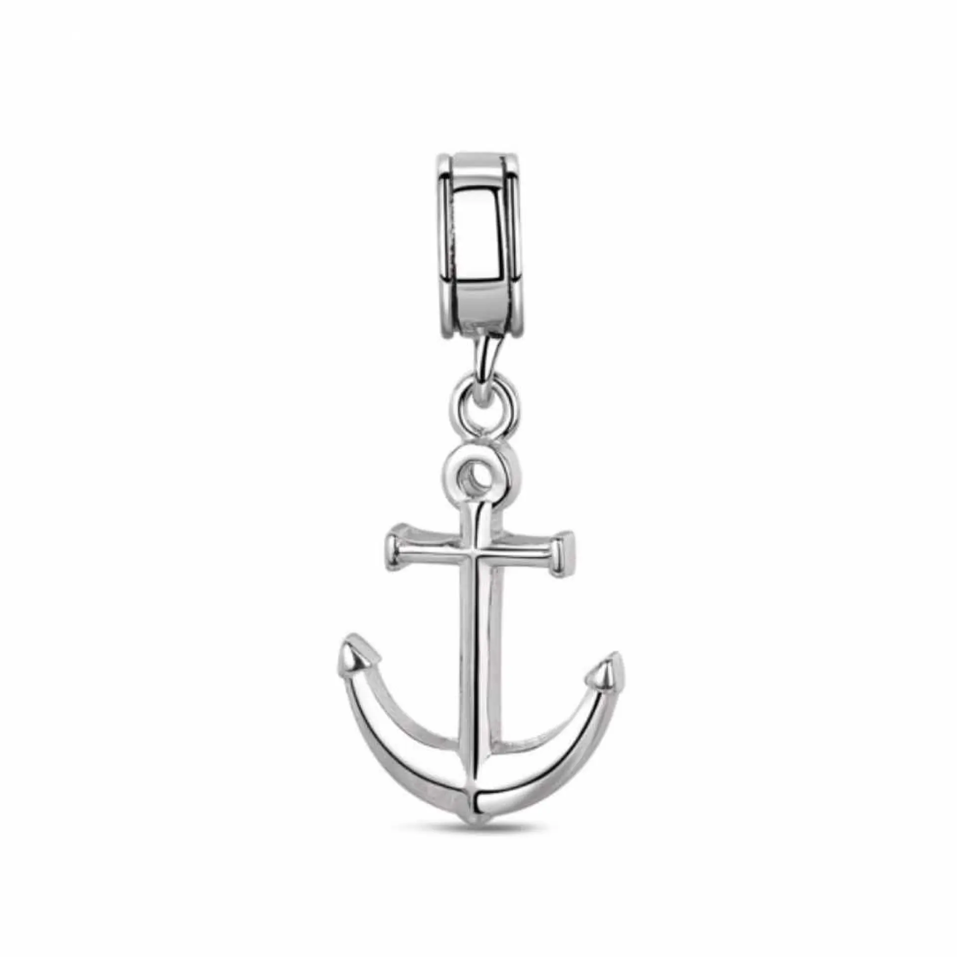 Silver anchor bead 1