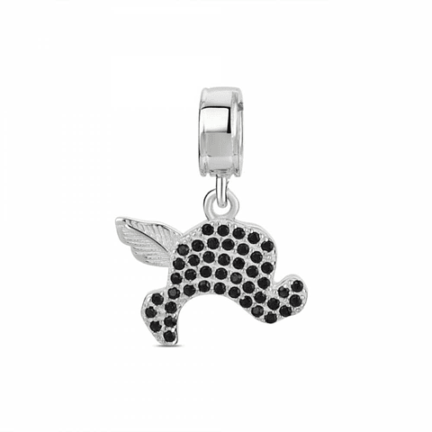 Abalorio sombrero plata