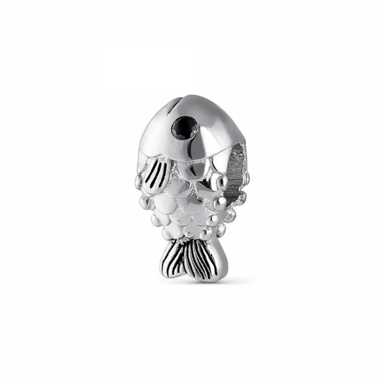 Abalorio pez plata 1