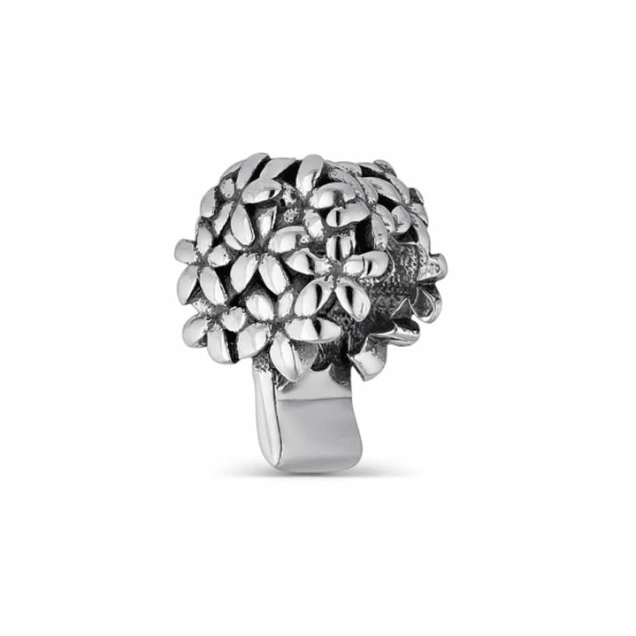 Abalorio biznaga plata  1