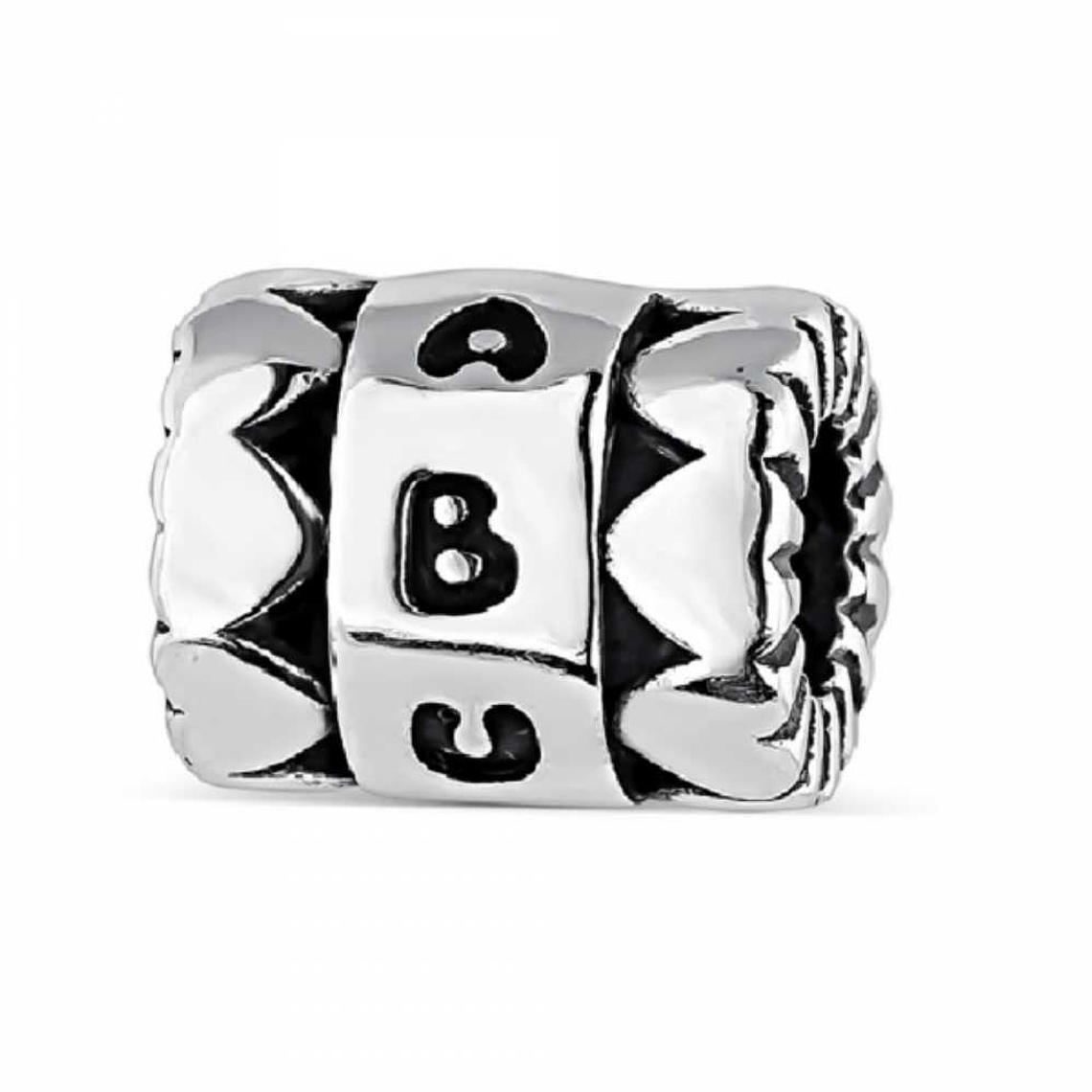 Abalorio abuela plata  1