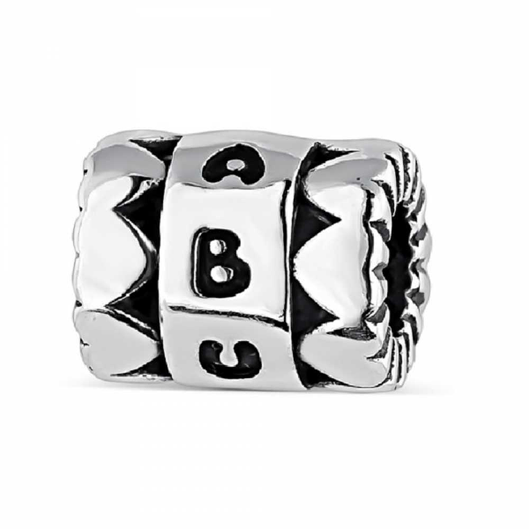 Abalorio abuela plata  1