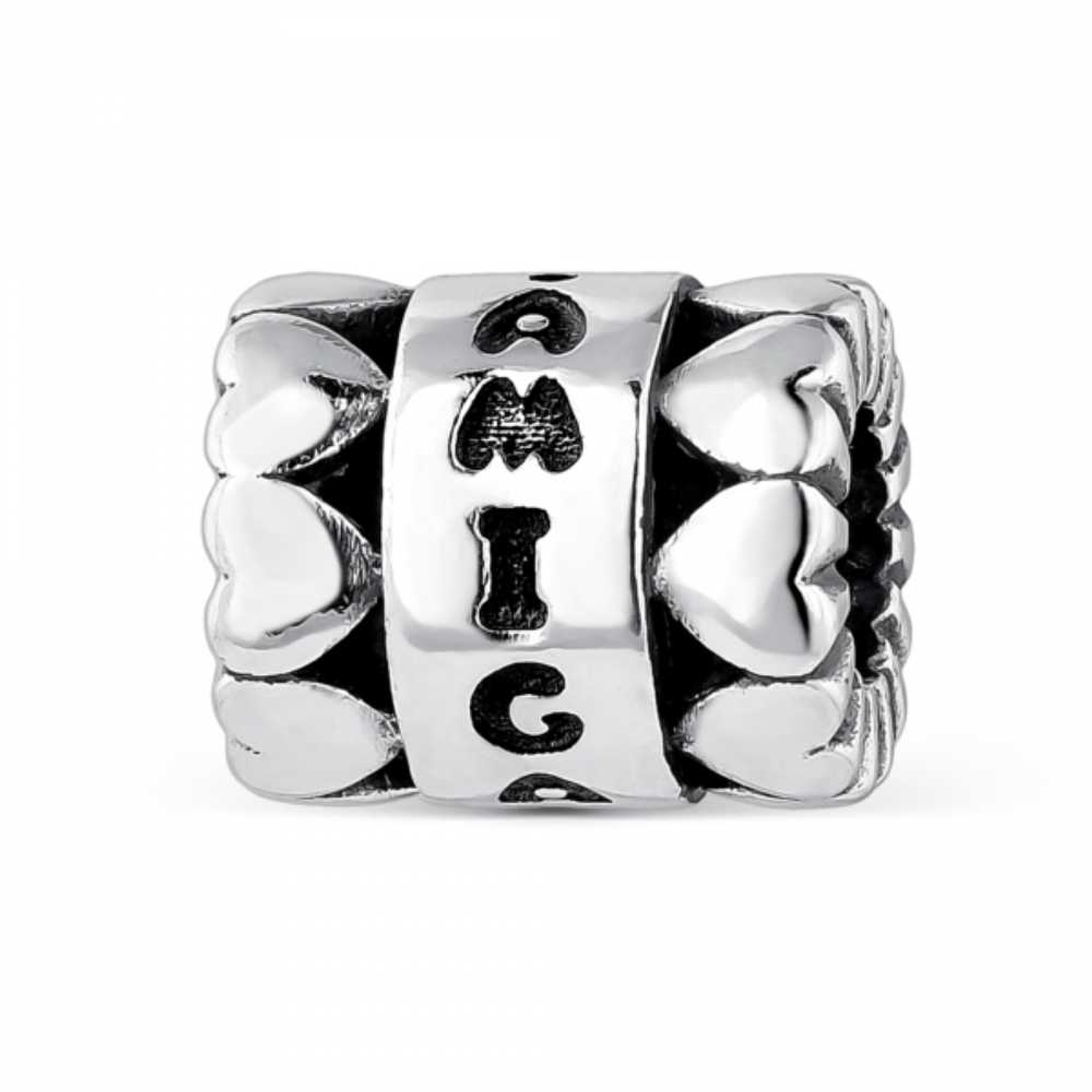 Abalorio amiga plata 2