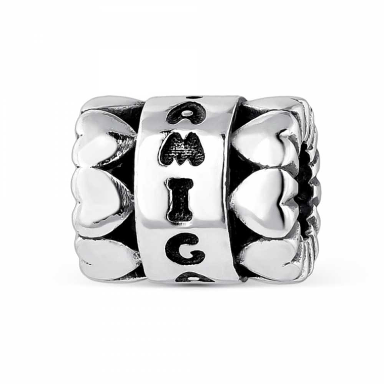 Abalorio amiga plata 2