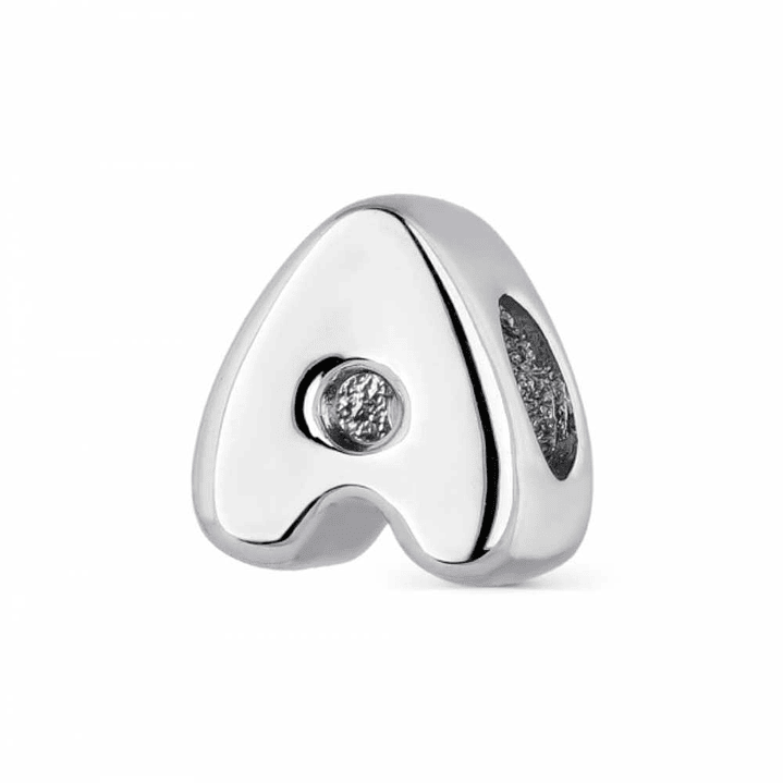 Abalorio inicial A plata 1