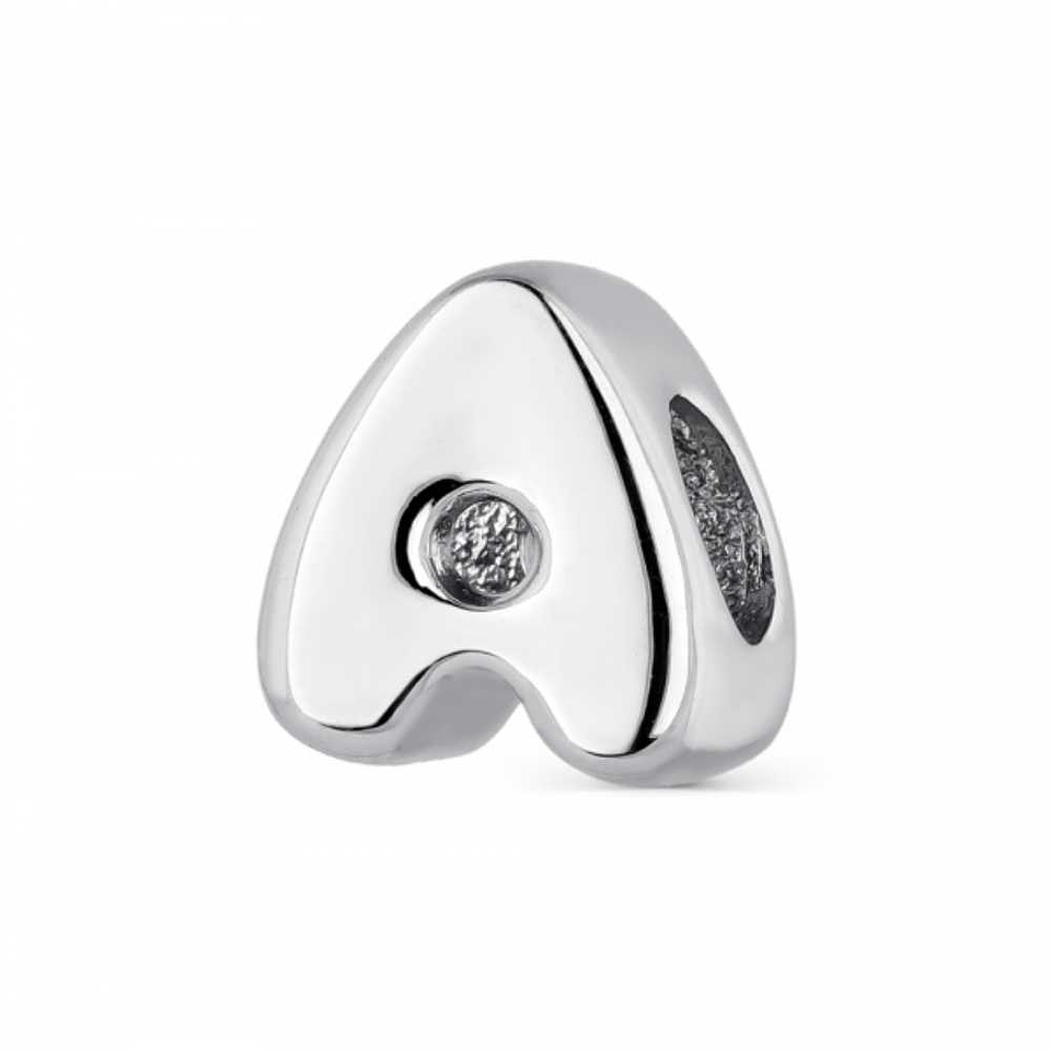 Initial bead A silver 1