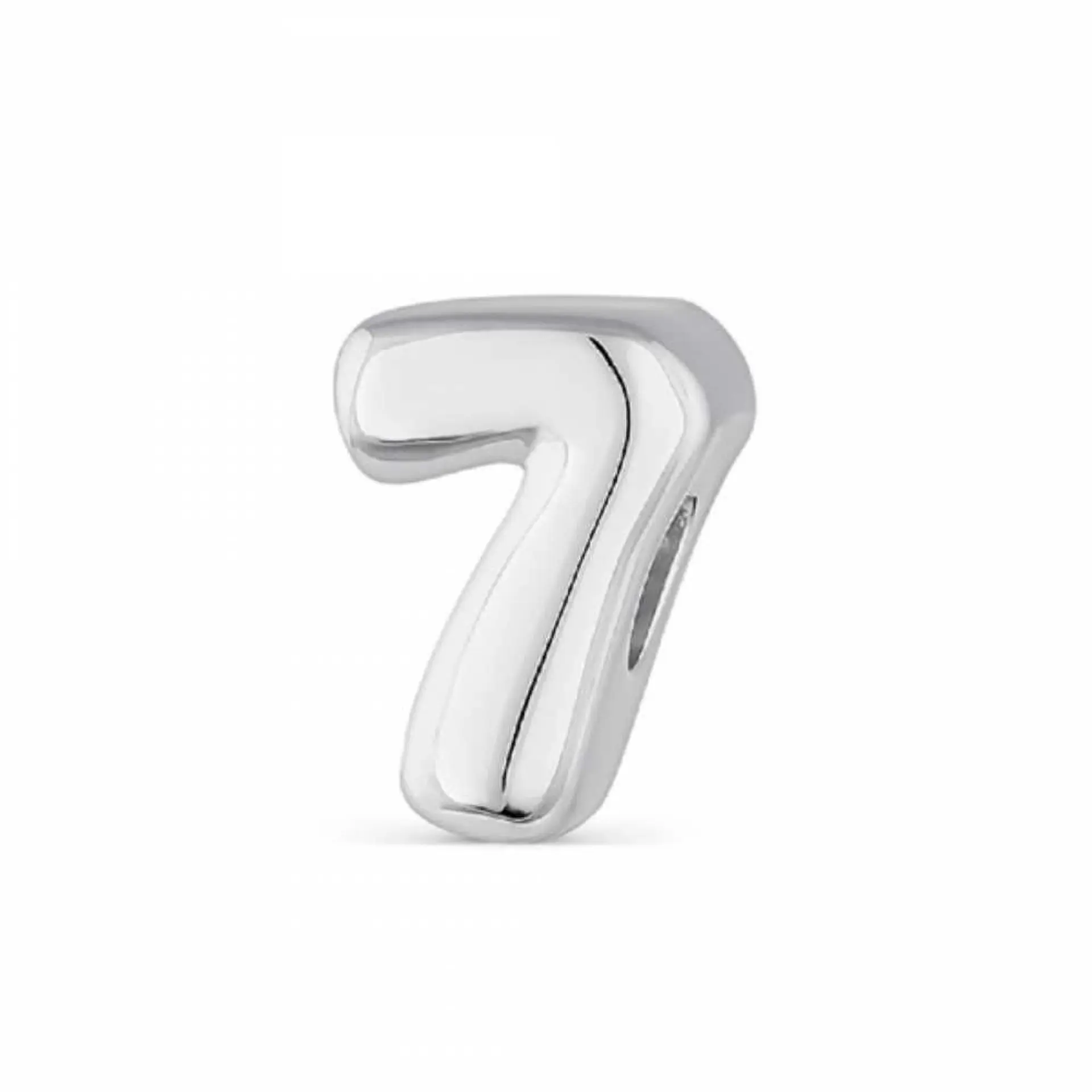 Abalorio número siete plata 1