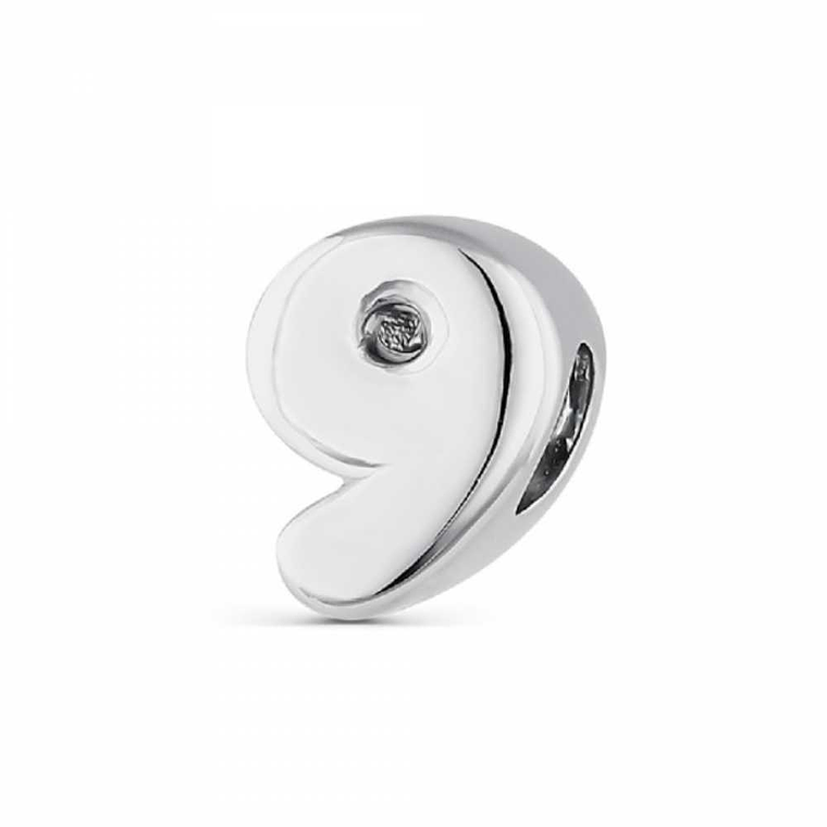 Abalorio número nueve plata 1