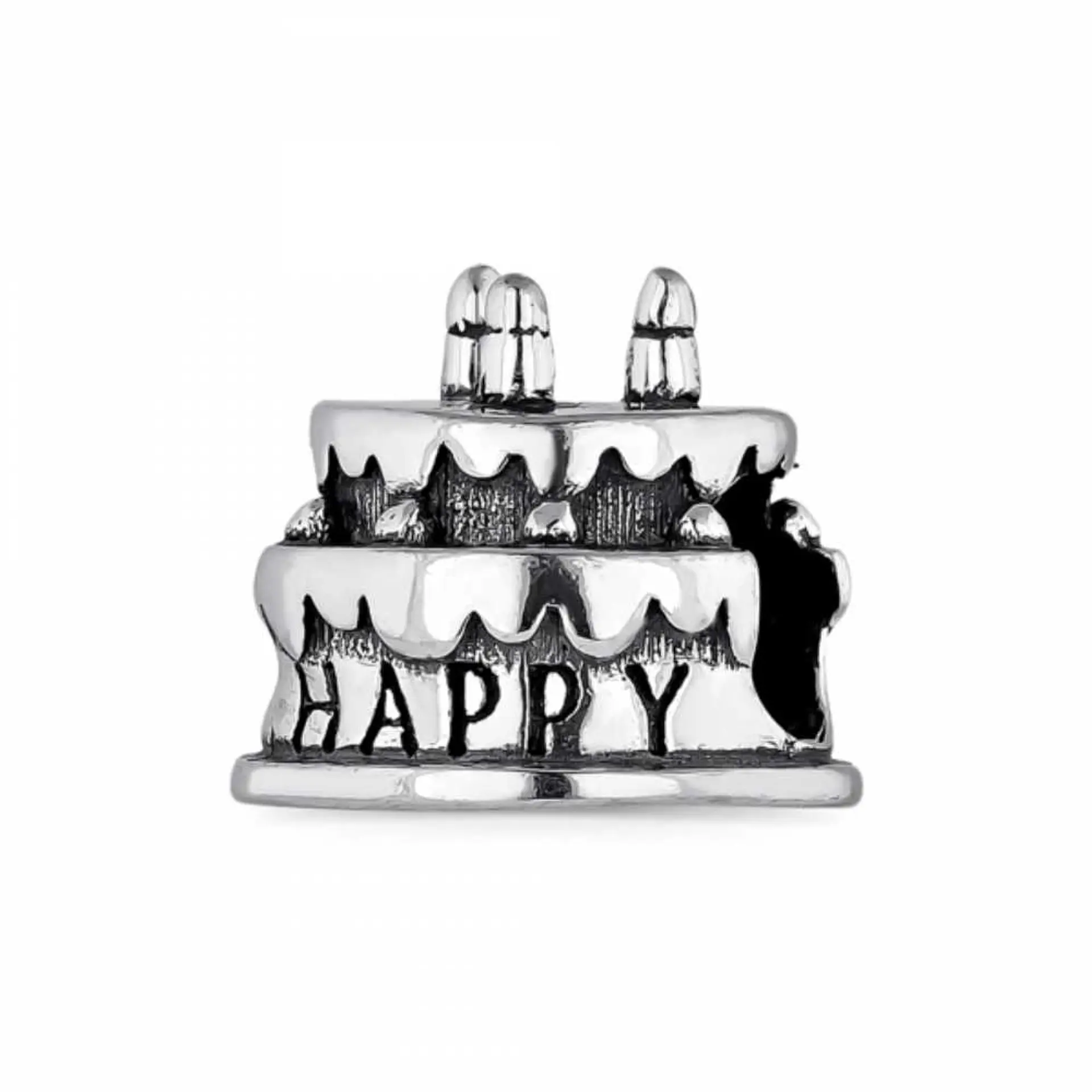 Abalorio happy birthday silver 1