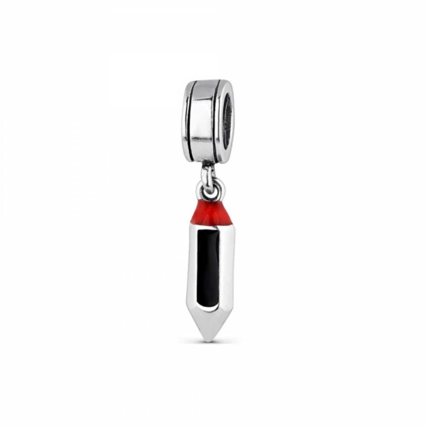 Abalorio lápiz plata 1