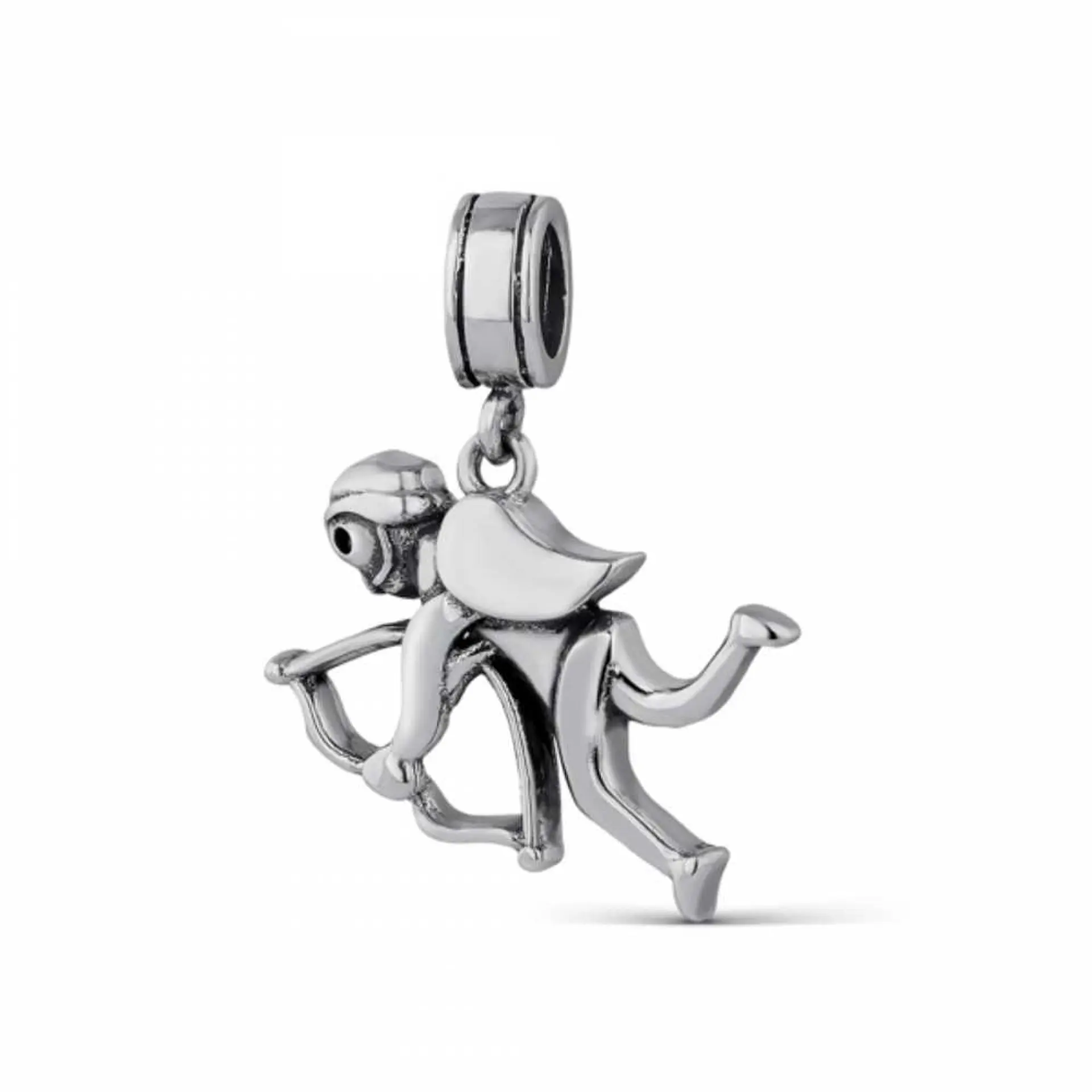Abalorio cupido plata 1