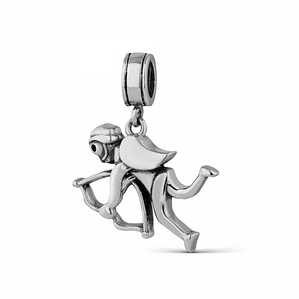 Abalorio cupido plata