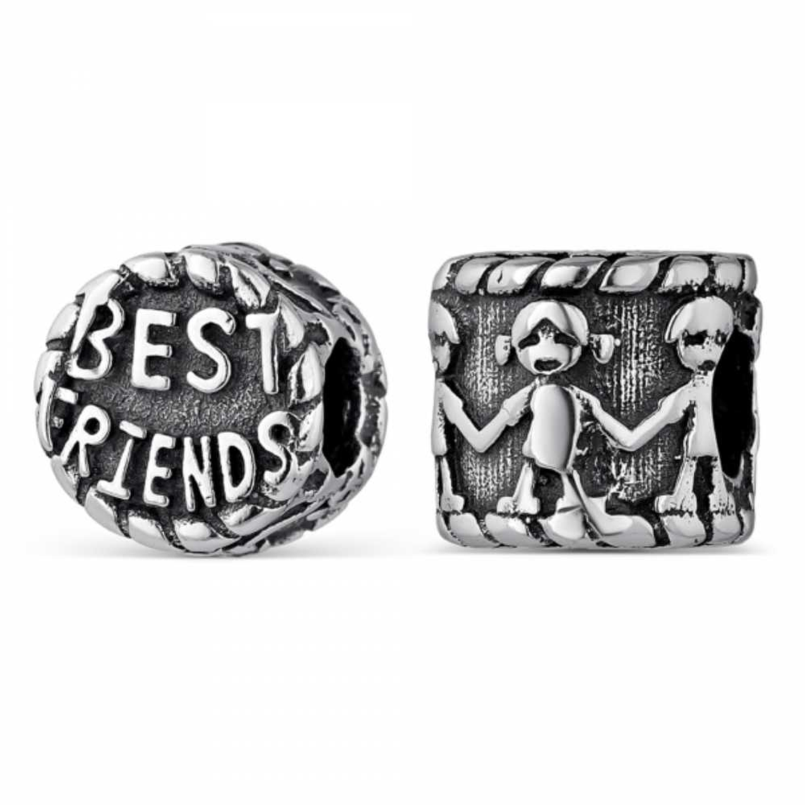 Abalorio best friend plata 1