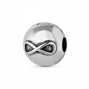 Abalorio infinito plata 