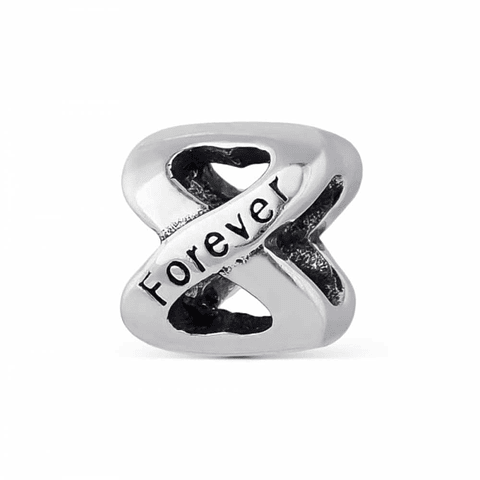 Abalorio infinito forever plata