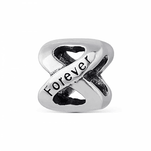 Abalorio infinito forever plata