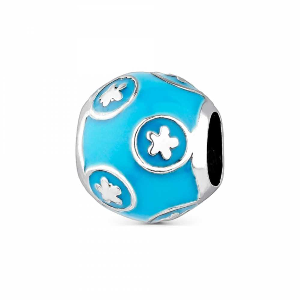 Abalorio cielo plata 1