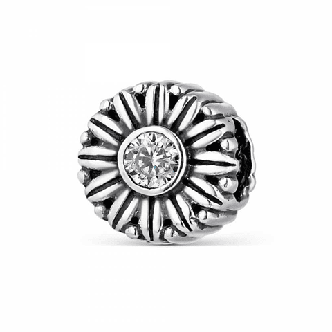 Abalorio sueño cristal plata