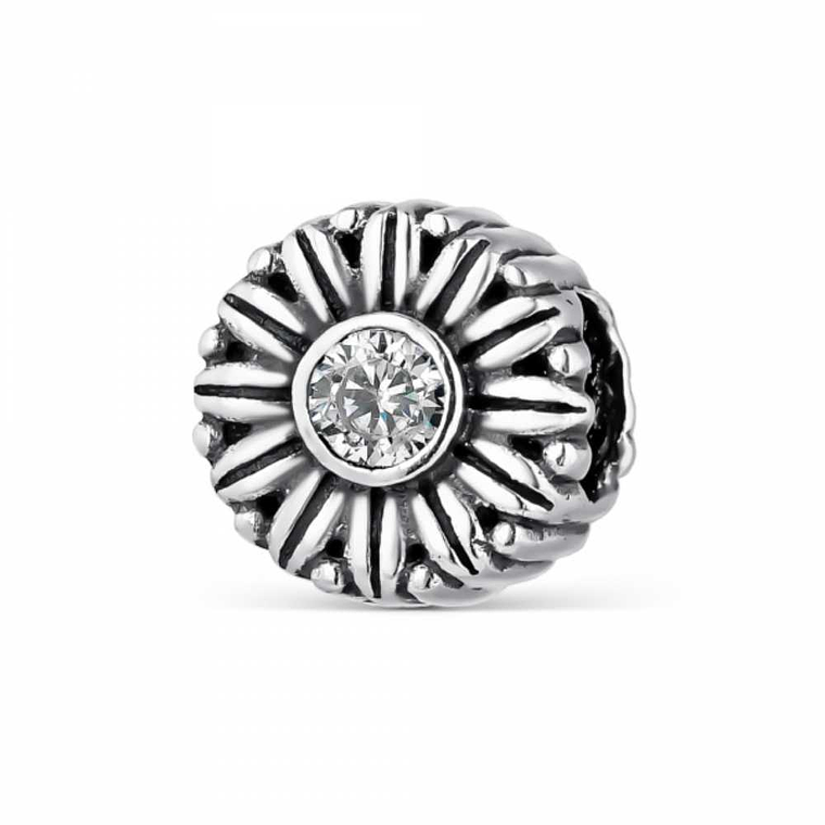 Abalorio sueño cristal plata 1